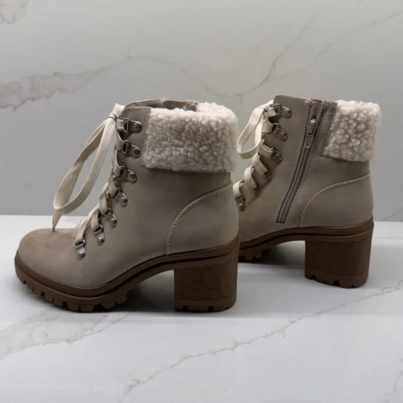 Soda Cream Lace-Up Ankle Boots - Picture 3 of 6